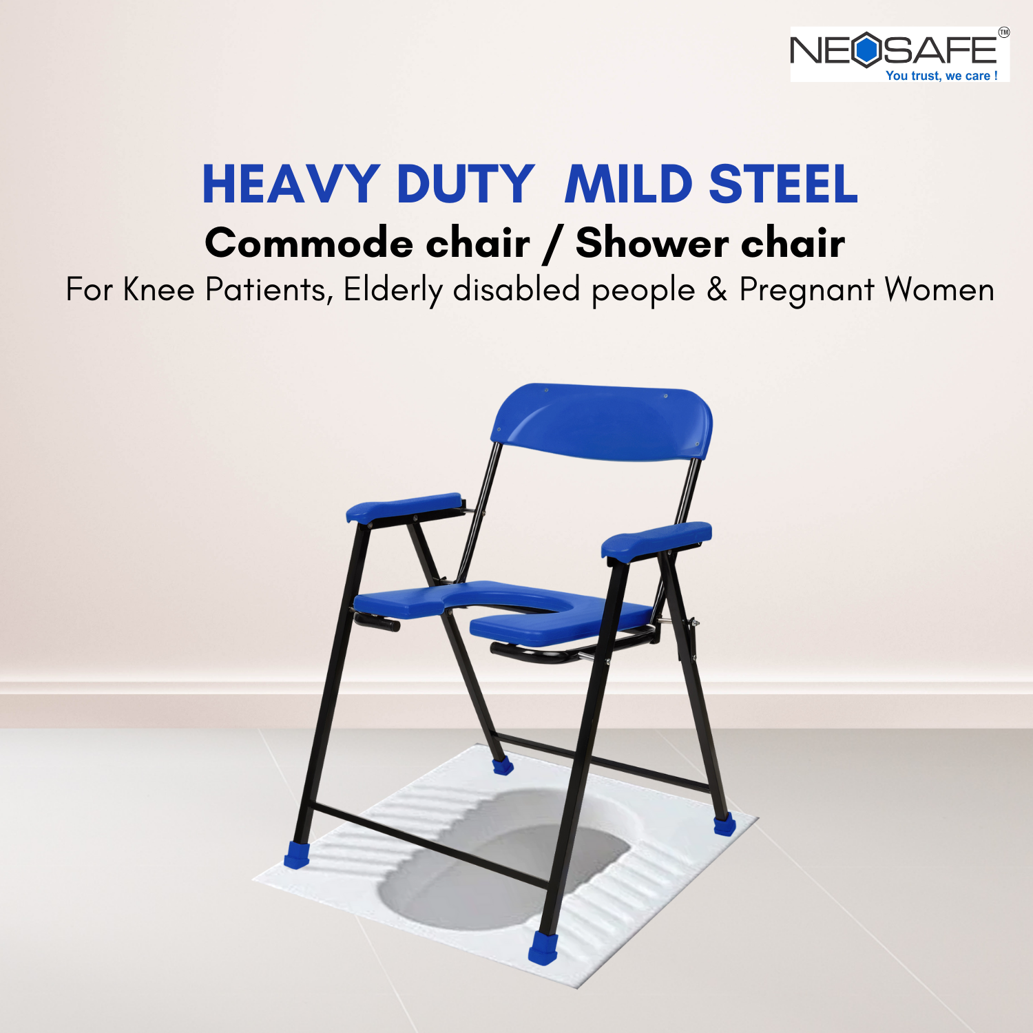 Portable Commode Chair - Image 2